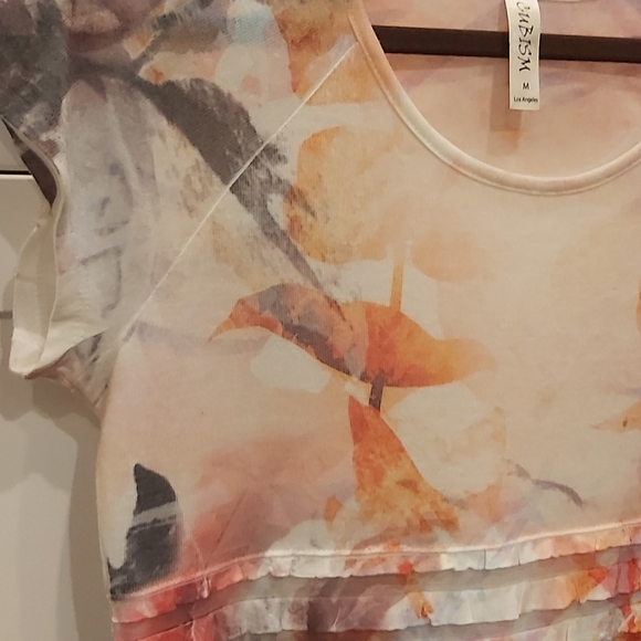 Cubism colorful  layered dress - Picture 5 of 10